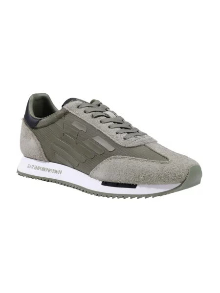 Sneakersy Emporio Armani Ea7 zielone