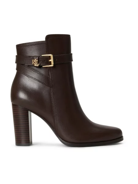 Škornji Lauren Ralph Lauren rjava