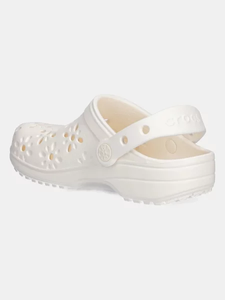 Crocs Шльопанці CLASSIC FLORAL CUT OUT CLOG KIDS