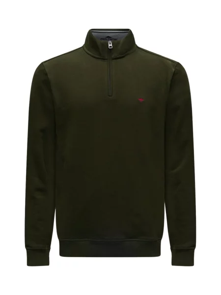 FYNCH-HATTON Sweater majica maslinasta / trešnja crvena