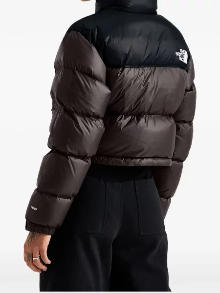 Scurt geacă cu puf The North Face maro