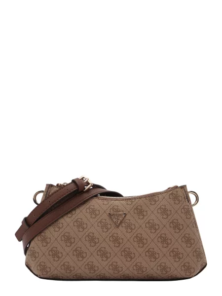 GUESS Torba za na rame NOELLE II / svijetlosmeđa smeđa