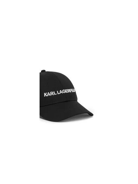 Karl Lagerfeld Kepurė / balta juoda