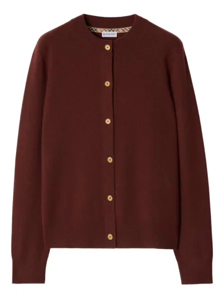 Kardigan Burberry brązowy