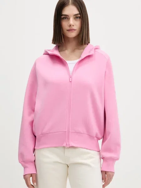 Adidas bluza The Soft Lux różowa