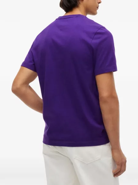 Koszulka Tommy Hilfiger fioletowa