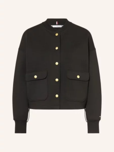 Kurtka Tommy Hilfiger Gold Button Bomber Black S czarny