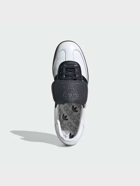 Кожаные кеды Adidas белые