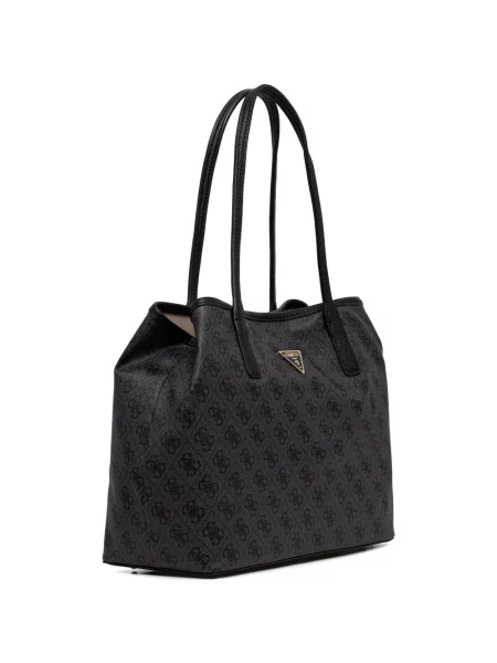 Geantă shopper Guess negru