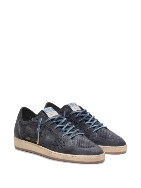 Велурени маратонки Golden Goose Ball Star синьо