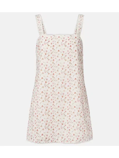 Rochie Posse cu model floral roz