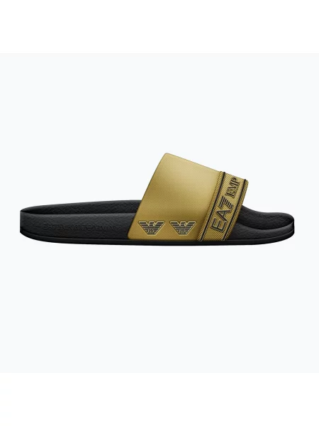 Шлепанцы Ea7 Emporio Armani черные
