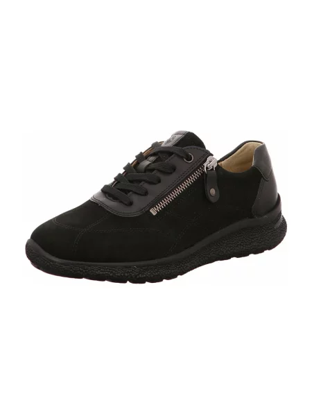 Sneakersy Hartjes skórzane czarne