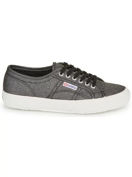 Vászon félcipő Superga szürke