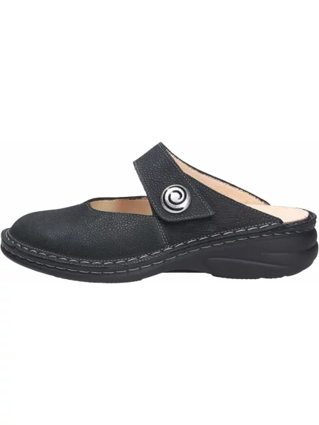 Klapki Finn Comfort skórzane czarne