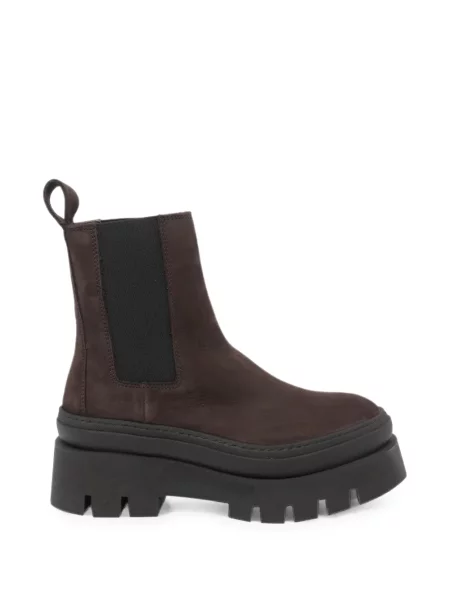 Botine chelsea Copenhagen Studios cu platformă maro