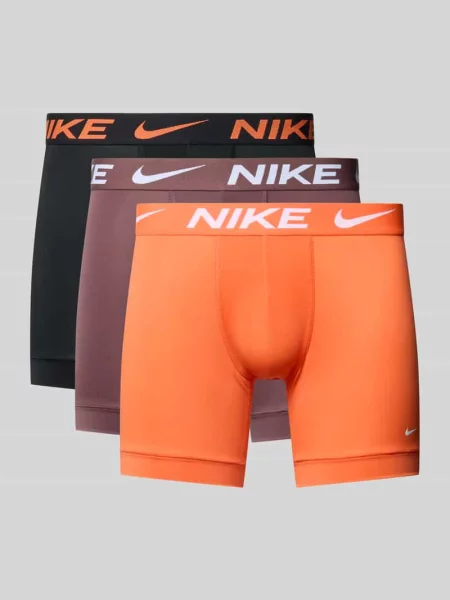Piżama Nike z logo pomarańczowa
