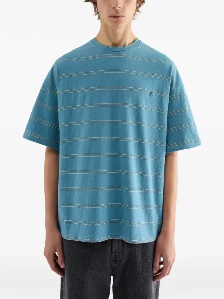 Tricou Jil Sander cu dungi albastru