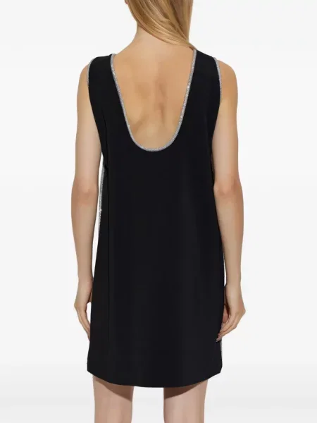Μίνι φόρεμα Sportmax μαύρο