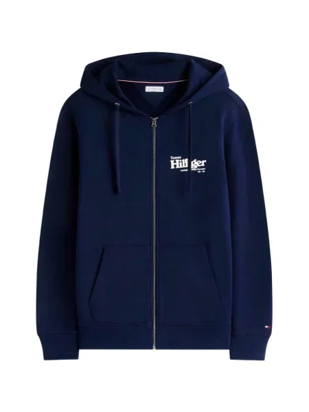 Džemperis su gobtuvu Tommy Hilfiger mėlyna