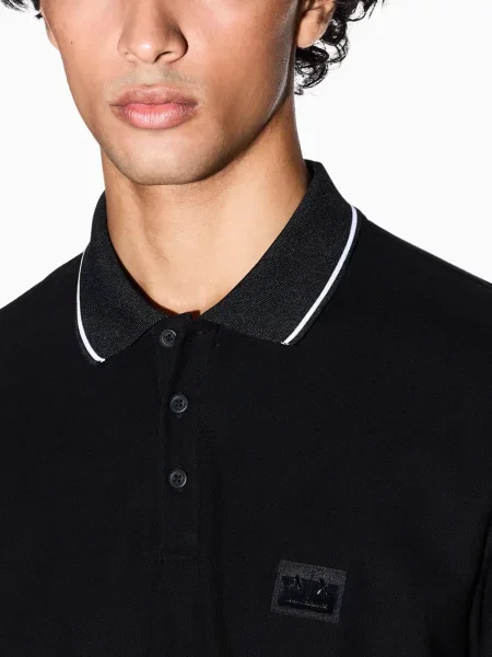 Поло Armani Exchange черное