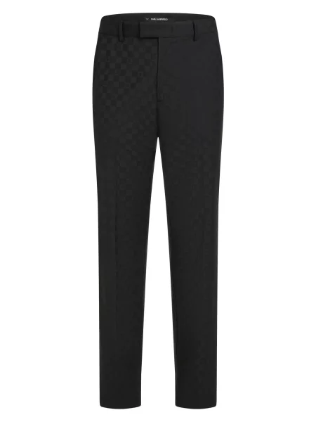 Karl Lagerfeld Pantaloni eleganți negru