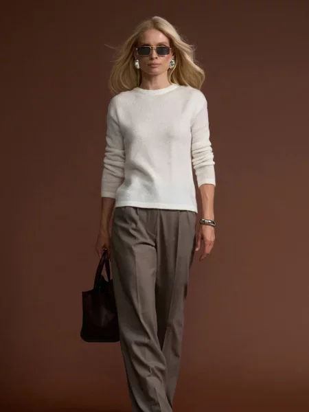 Вовняний Джемпер TrikoBakh білий