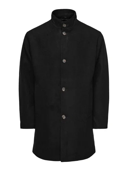 Only & Sons Palton de primăvară-toamnă ONSCHARLES' negru