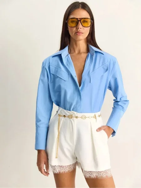Bianco Lucci Bluza modra