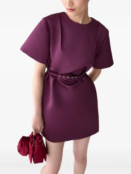 Костюм мини рокля Carolina Herrera виолетово