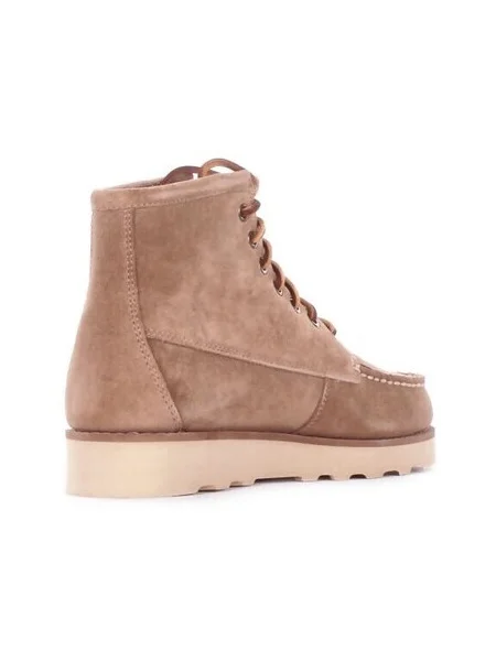 Pantofi Sebago din piele de căprioară bej