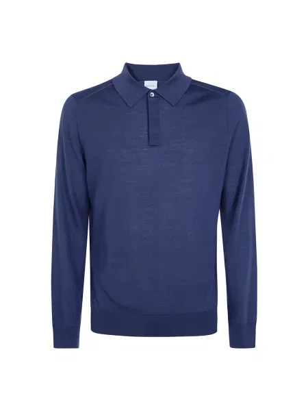 Sweter Paul Smith wełniany niebieski