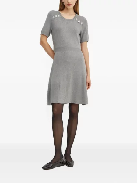 Scurt rochie mini Morgan gri