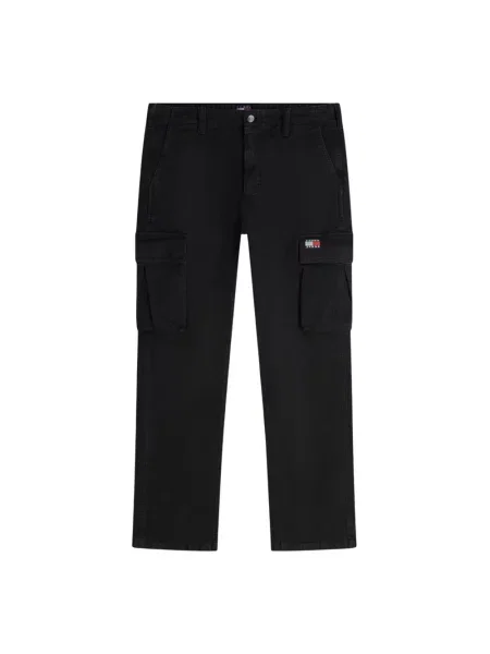 Tommy Jeans Spodnie cargo Otis czarny