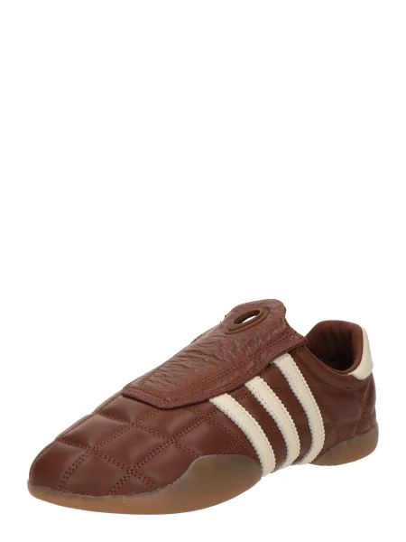 ADIDAS ORIGINALS Teniși Taekwondo Mei ecru / caramel maro