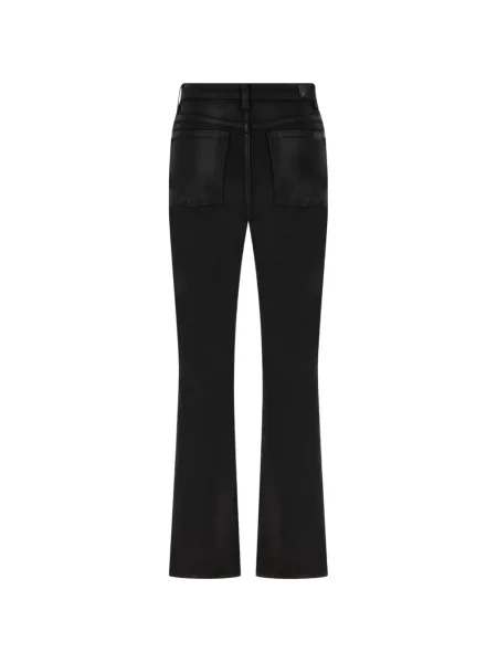 Слаб дънки skinny fit 7 For All Mankind черно