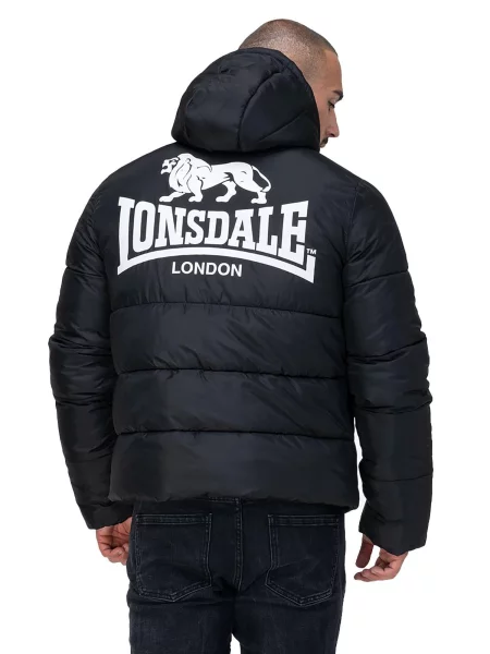 LONSDALE Zimná bunda Trover' čierna
