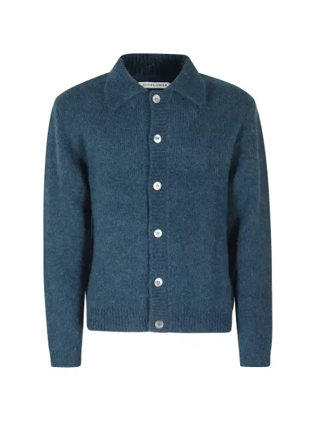 Gulerat cardigan Sunflower albastru