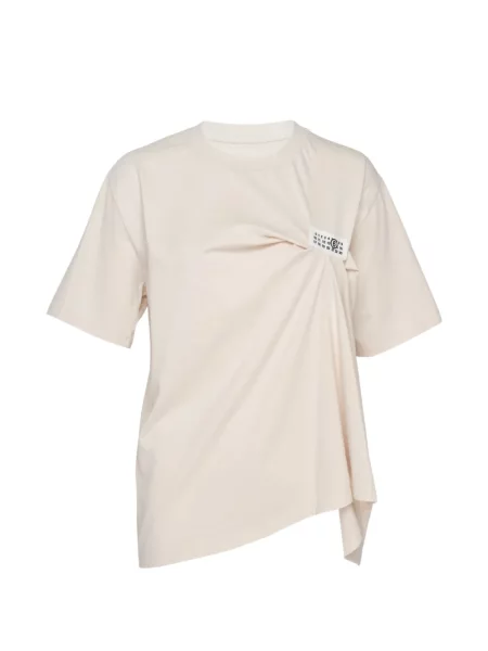 Scurt top Mm6 Maison Margiela alb
