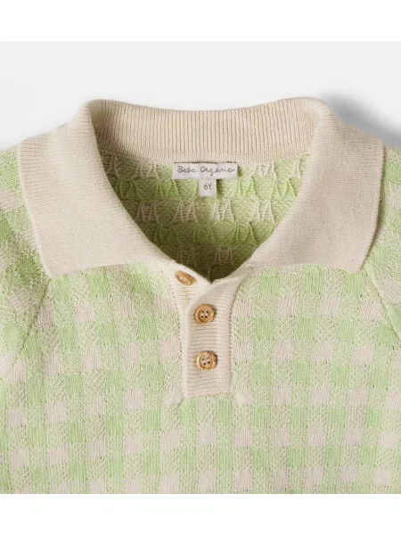 Gyerek pólóing Bebe Organic zöld
