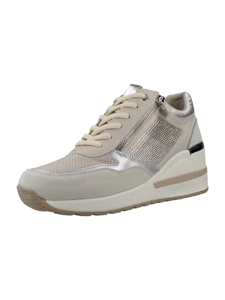 Pantofi Stonefly din piele de căprioară bej