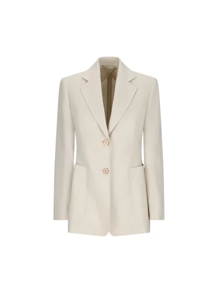 Max Mara Kurtki Kobieta S Blazer Monopetto Volonta beżowy