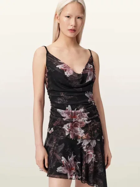 Асимметричное платье Allsaints