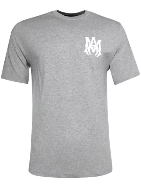 Tricou Amiri cu imagine gri