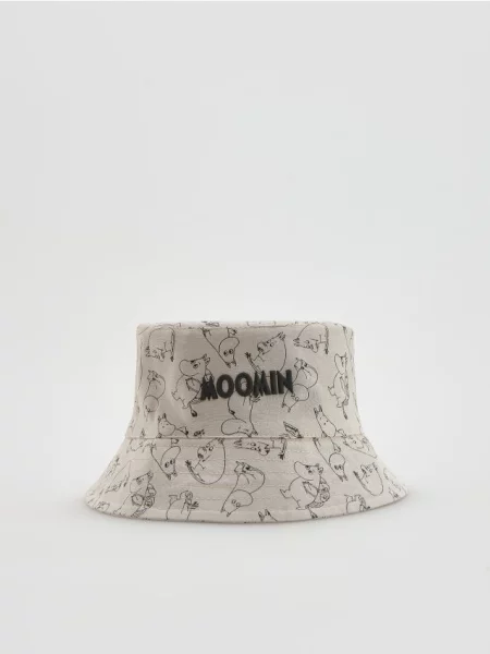 Reserved Bucket hat Mumínkovia telová