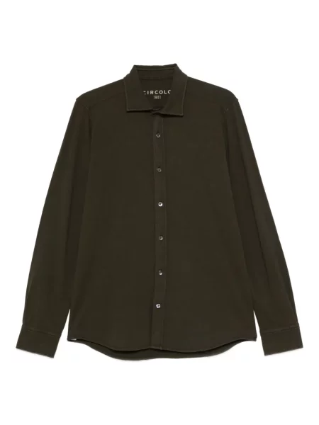 Cămașă Circolo 1901 din jerseu verde