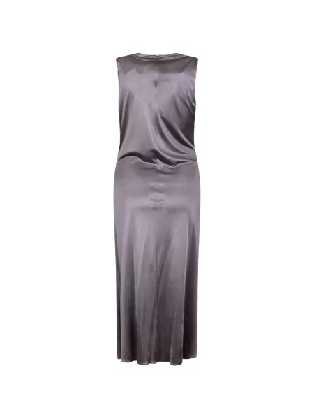Rochie midi Pinko fără mâneci gri