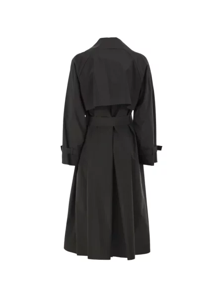 Cu centură trenci Weekend Max Mara negru