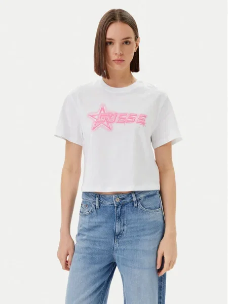 Тениска Guess бяло