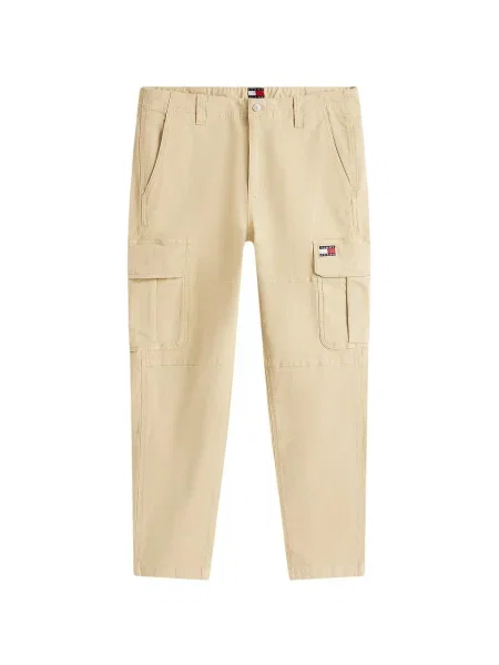 Nohavice Tommy Hilfiger béžová